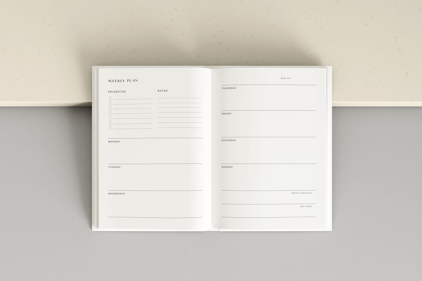 Weekly Planner - Fee Gunkel