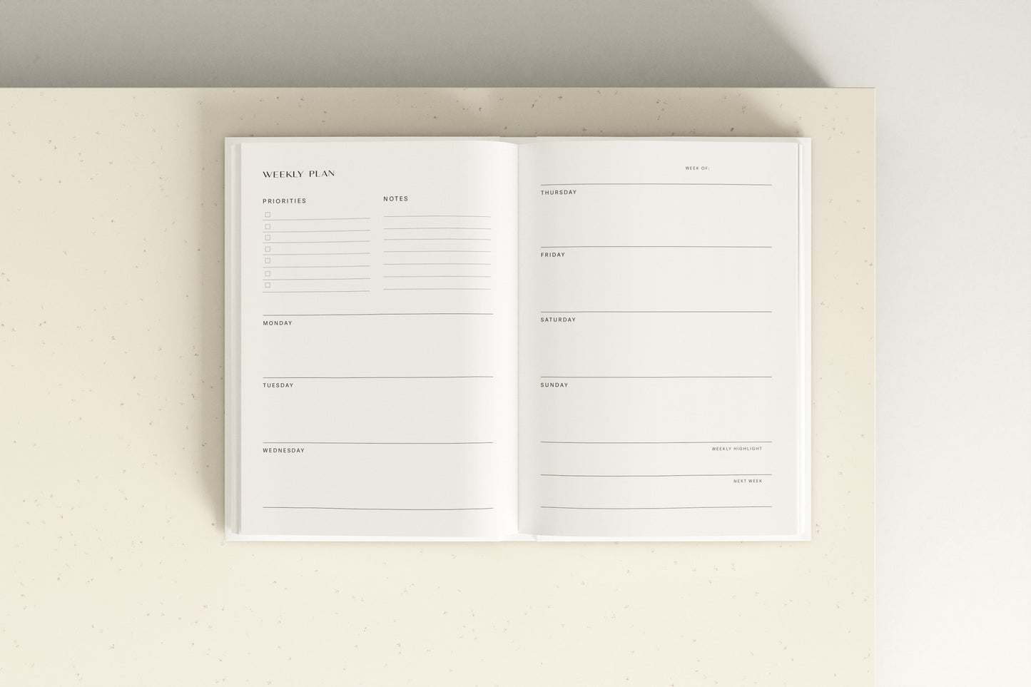 Weekly Planner - Fee Gunkel