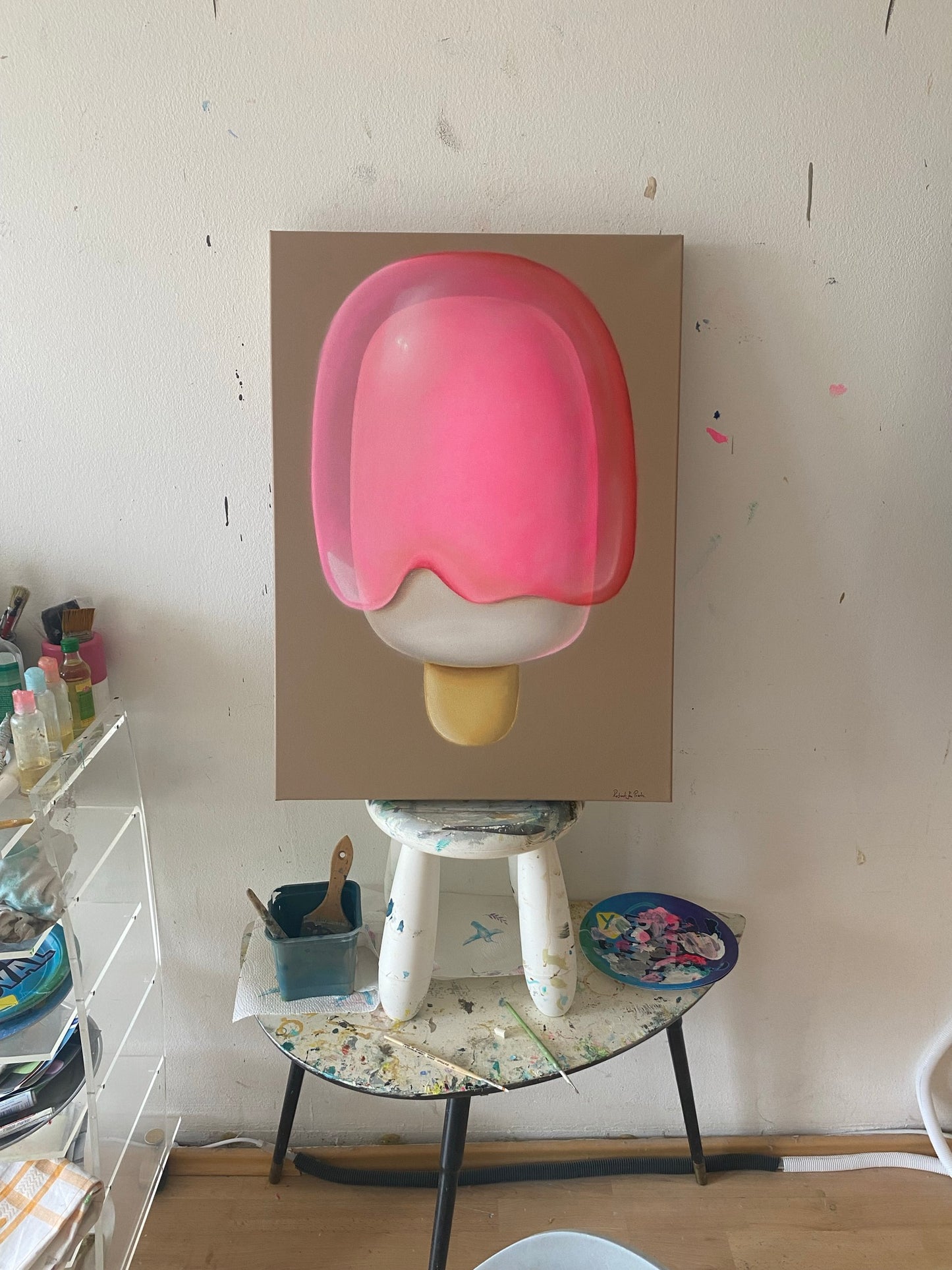 Pink Nice Cream Frontal - Robert - Jan Poorter